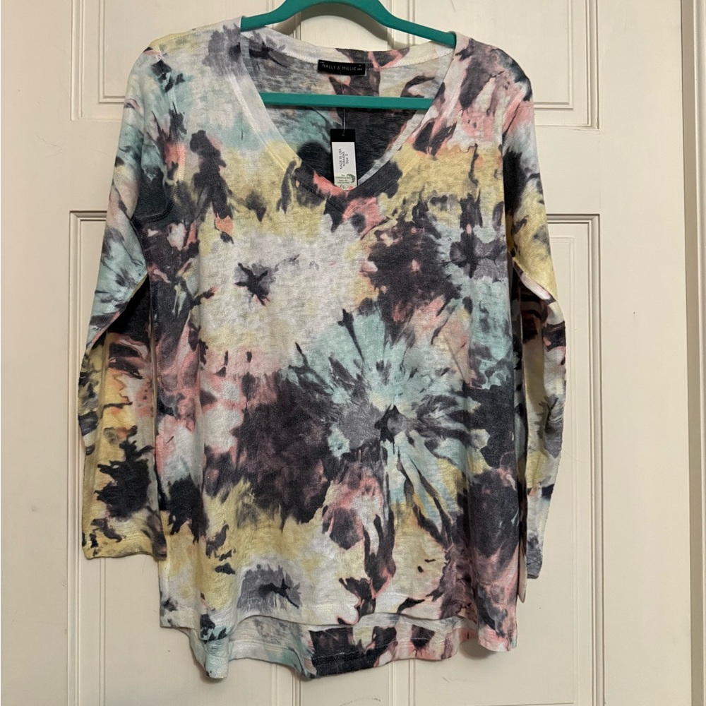 Nally & Millie Vibrant Multicolor Top
